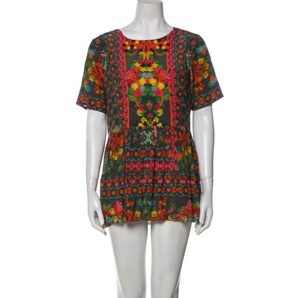 Hemant and Nandita Silk mini dress NWOT EXCELLENT CONDITION